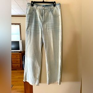 Free people wide leg jeans